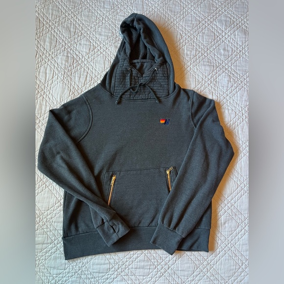 Aviator Nation Ninja Hoodie, Navy Blue, Size M - Picture 3 of 7